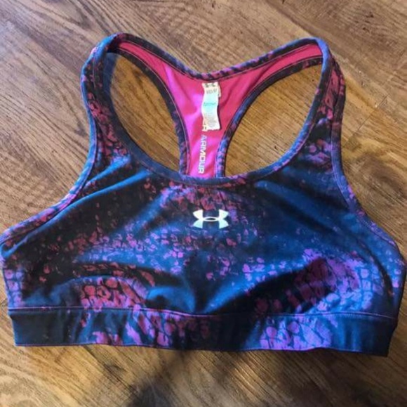 Under Armour TyeDye Design Sports Bra - Picture 1 of 4